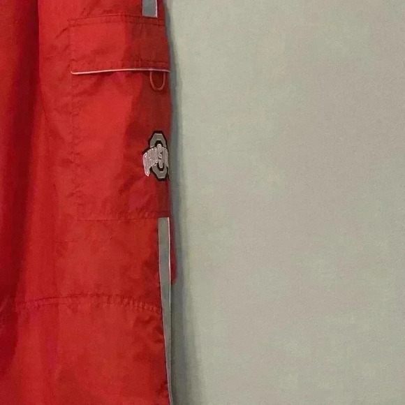 ProTuff Ohio State Buckeyes College Football Running Nylon Jogger Scarlet Grey L - Picture 3 of 13